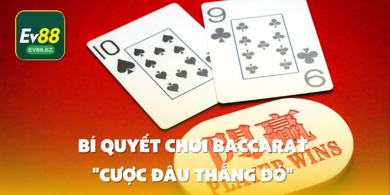 Bí Quyết Chơi Baccarat "Cược Đâu Thắng Đó" 
